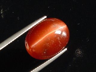 Scapolite Catseye 12,56 Ct. fine redbrown Tanzania
