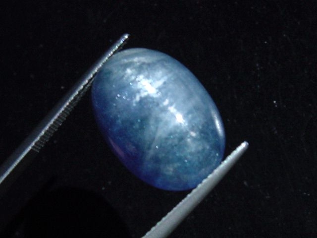 Tansanit Katzenauge 16,50 Ct. selten - Merelani, Tansania
