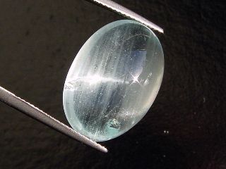 Aquamarin Katzenauge 18,06 Ct. - Oval Cabochon Brasilien
