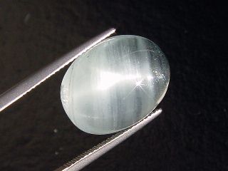 Aquamarin Katzenauge 16,18 Ct. - Oval Cabochon Brasilien