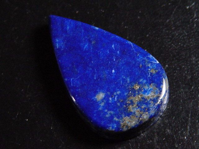 Lapislazuli 41,26 Ct. Tropfen Cabochon 33 x 19 mm
