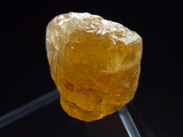 Imperial Topaz crystal 15 mm Brazil