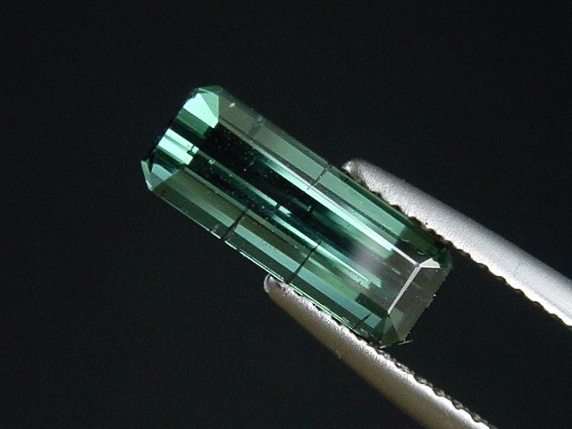 Indigolite / blue Tourmaline 1,75 Ct. octagon Brazil