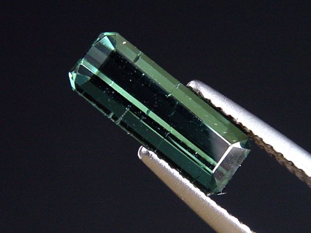 Indigolite / blue Tourmaline 1,75 Ct. octagon Brazil