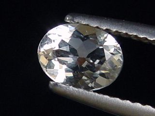 Sanidine 0,63 Ct. rare - fine oval - Volkesfeld, Eifel, Germany