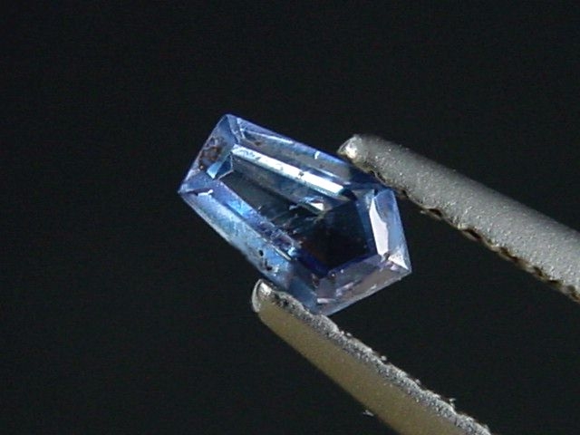 Benitoit 0,23 Ct. Sammlerschliff - San Benito Co., Kalifornien, USA
