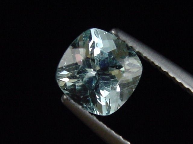 Apatite 1,77 Ct. almost colorless cushion cut - Erongo, Namibia