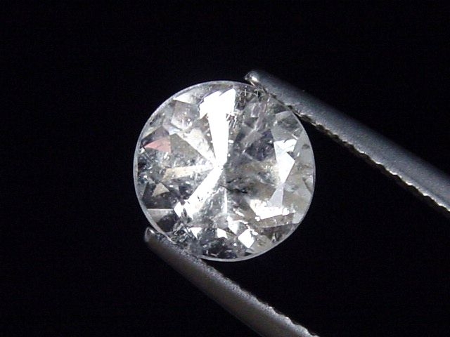 Phenakit 1,92 Ct. Rund selten - Piracicaba, Minas Gerais, Brasilien