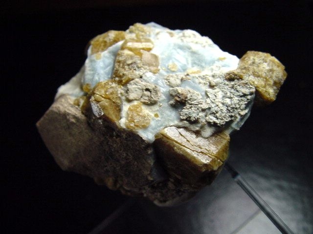 Vesuvianit Stufe 51 mm - Sierra de Cruces, Mexiko