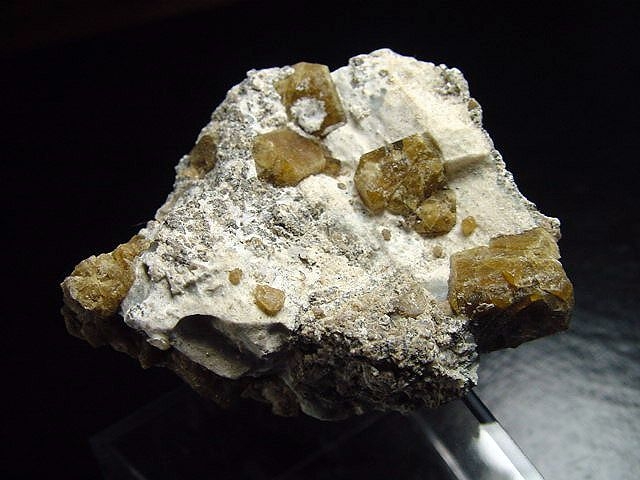Vesuvianit Stufe 48 mm - Sierra de Cruces, Mexiko