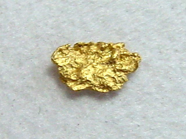 Gold Nugget 4,5 mm - Kaareoja, Lappland, Finnland