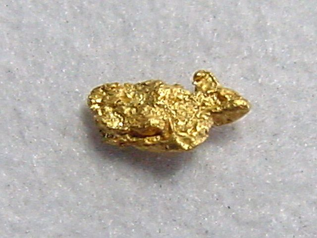Gold Nugget 4,5 mm - Kaareoja, Lappland, Finnland