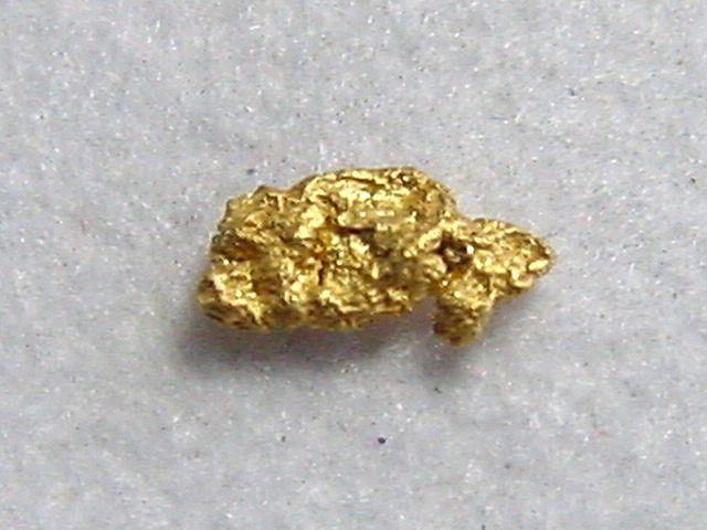 Gold Nugget 4,5 mm - Kaareoja, Lappland, Finnland