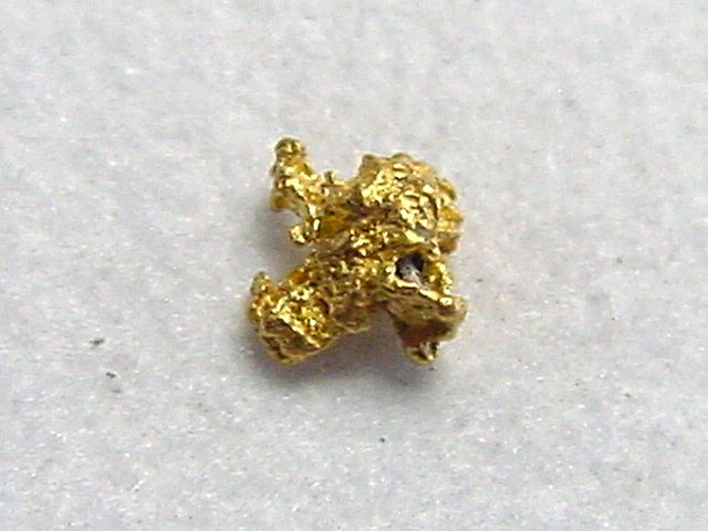 Gold Nugget 3,5 mm - Kaareoja, Lappland, Finnland