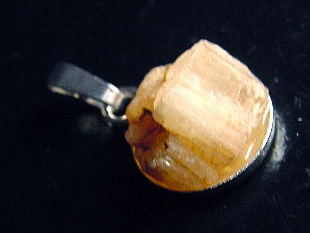 Phenakite crystal pendant 925 silver 18 mm - Piracicaba, Minas Gerais, Brazil