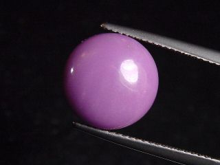 Phosphosiderite 6,08 Ct. round cabochon - Copiapo, Atacama, Chile