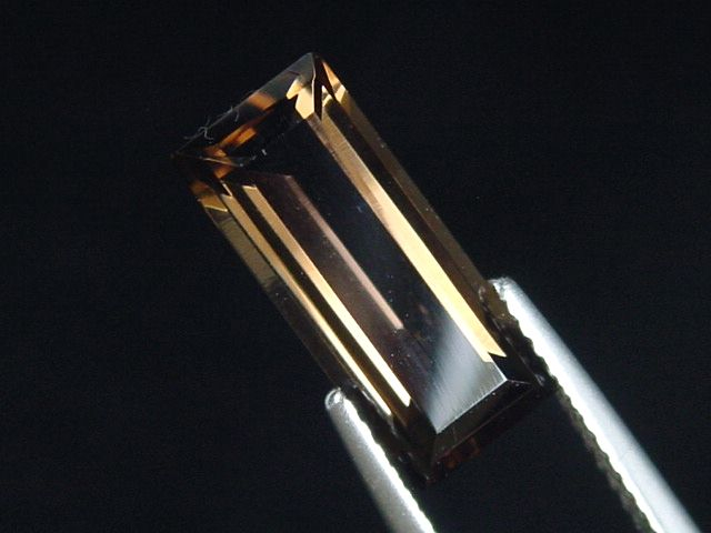 Smokey Quartz 2,97 Ct. baguette cut Brazil