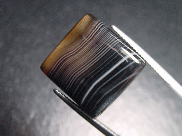 Agate 22,71 ct. banded - cabochon Brazil