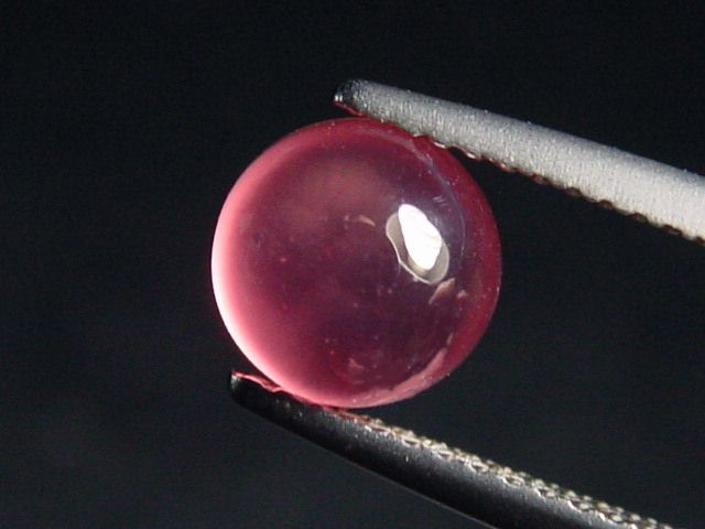 Rhodochrosit 1,80 Ct. Rund Cabochon - Kuruman, Südafrika