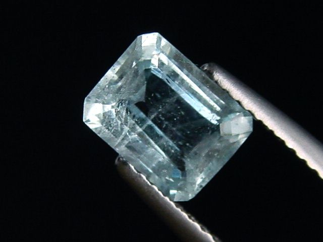 Aquamarin 1,24 Ct. Oktagon 7,5 x 6 mm Brasilien