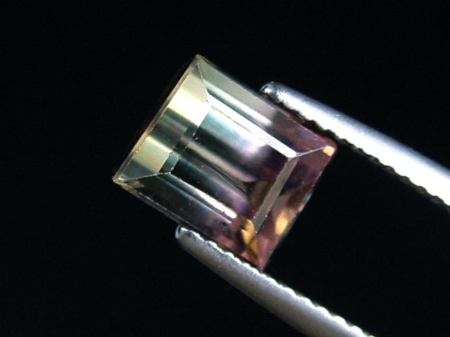 Tourmaline bicolor 2,86 Ct. baguette Brazil