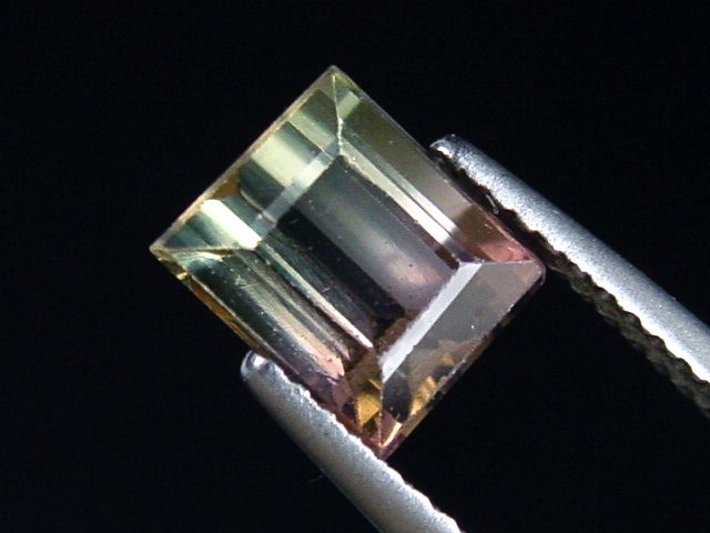 Tourmaline bicolor 2,86 Ct. baguette Brazil