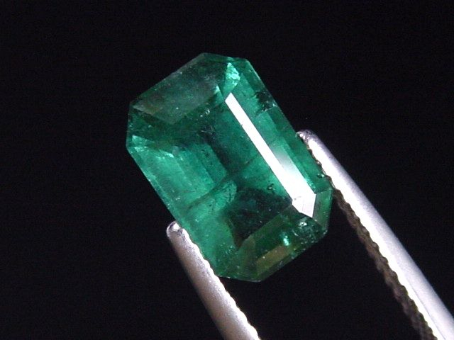 Indigolith / blauer Turmalin 2,86 Ct. Oktagon 10 x 7 mm Brasilien