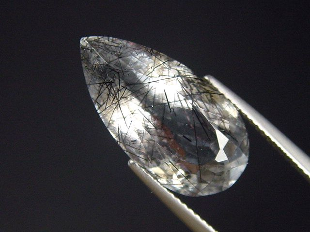 Tourmaline Quartz 10,66 Ct. faceted Brazil