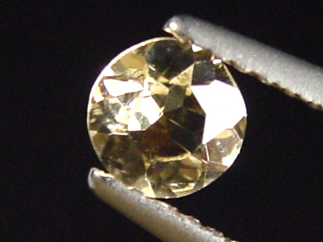 Imperialtopas / Imperial Topas 0,55 Ct. Rund 5 mm Brasilien