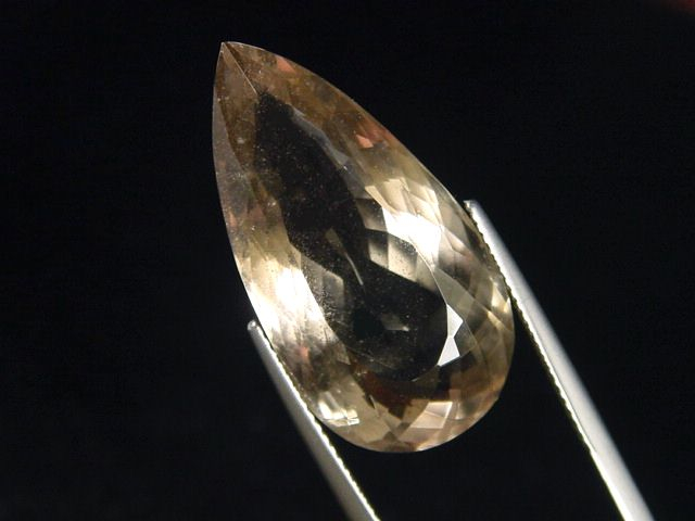 Smokey Quartz 28,94 Ct. precision cut - Galenstock, Switzerland