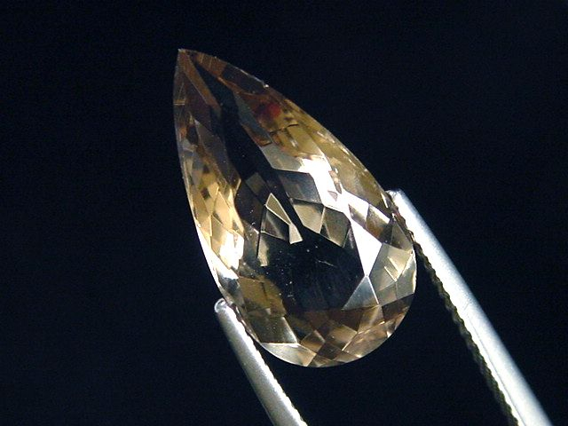 Smokey Quartz 6,88 Ct. precision cut - Galenstock, Switzerland