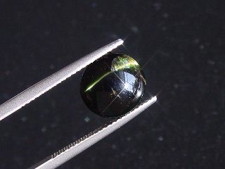 Enstatite Catseye 5,56 Ct. - round cabochon - Sri Lanka
