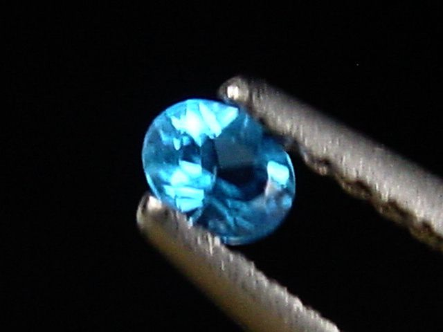 Hauyn / Hauynit 0,07 Ct. 3 mm Oval - Ettringen, Eifel, Deutschland