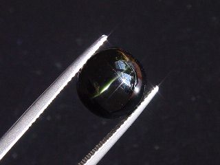 Enstatit Katzenauge 7,50 Ct. - rund Cabochon - Sri Lanka