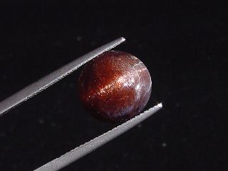 Iolith / Cordierit Katzenauge 6,85 Ct. Rund Cabochon Indien