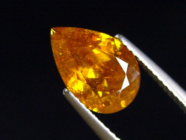 Sphalerit / Zinkblende 3,25 Ct. Tropfen - Picos de Europa, Spanien