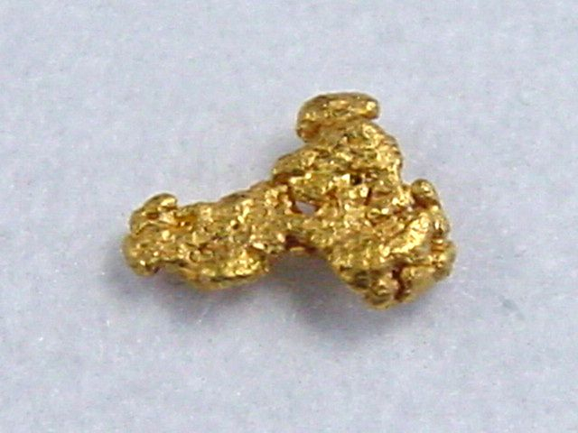 Gold Nugget 5,5 mm - Selperinoja, Lappland, Finnland
