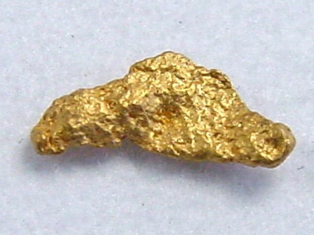 Gold nugget 8 mm - Roivainen, Lappia, Finland