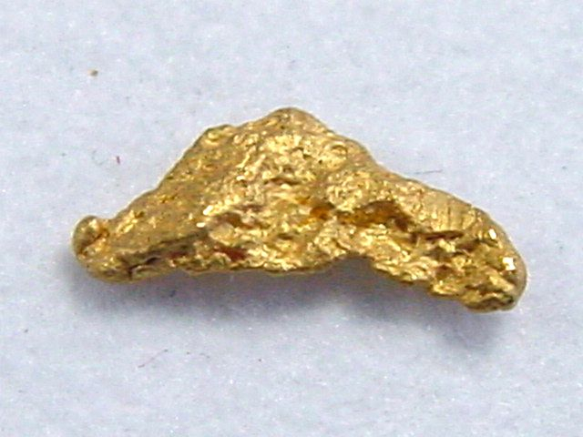 Gold nugget 8 mm - Roivainen, Lappia, Finland
