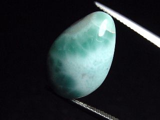 Larimar 12,46 Ct. pear cabochon - Dominican Republic