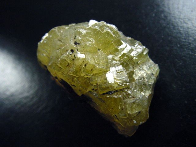 Prehnit Stufe kristallin 41 mm - Merelani, Tansania