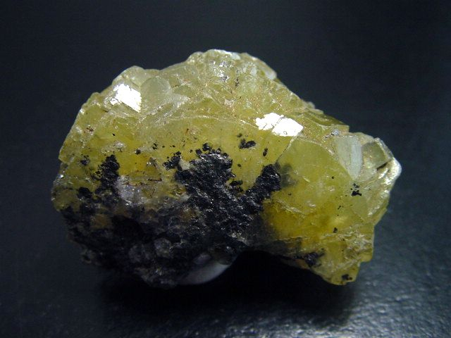 Prehnit Stufe kristallin 41 mm - Merelani, Tansania