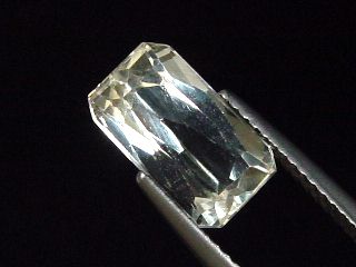 Hiddenite 3,64 Ct. octagon cut Pakistan