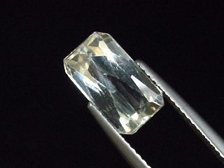 Hiddenite 3,64 Ct. octagon cut Pakistan