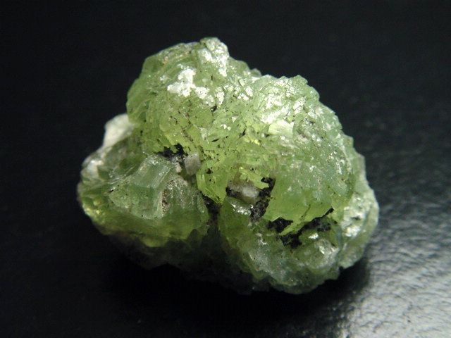 Prehnite specimen crystalline 32 mm Tanzania