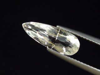Hiddenite 3,24 Ct. pear cut Pakistan
