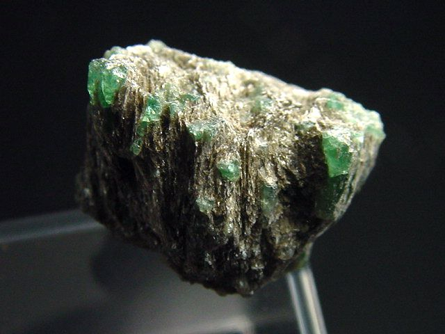 Smaragd Kristall Stufe 19 mm - Habachtal, Österreich
