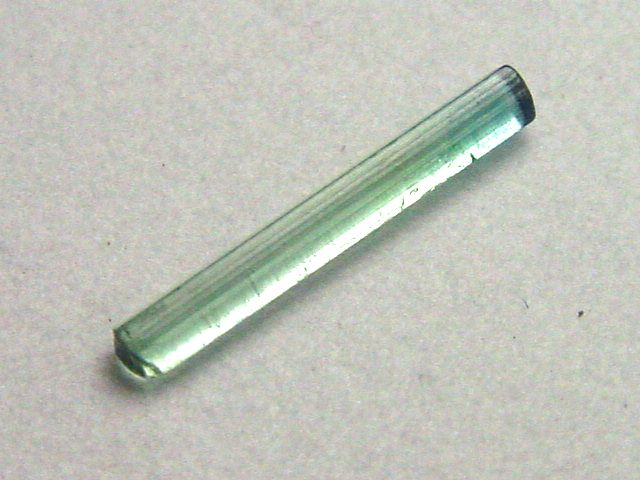 Tourmaline crystal 14 mm bicolor