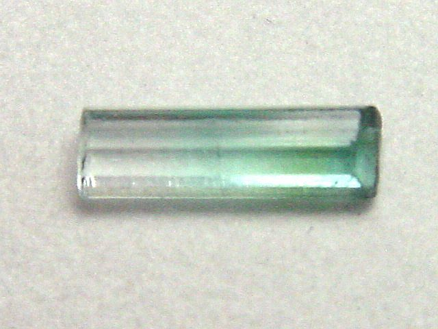 Tourmaline crystal 10 mm bicolor