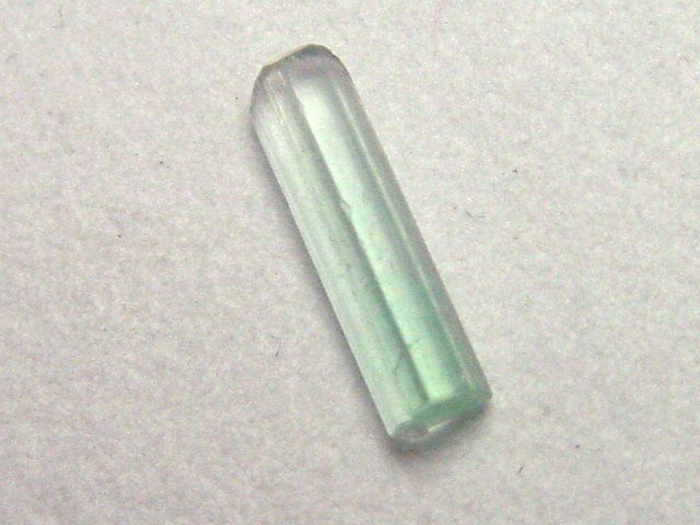 Tourmaline crystal 12 mm bicolor